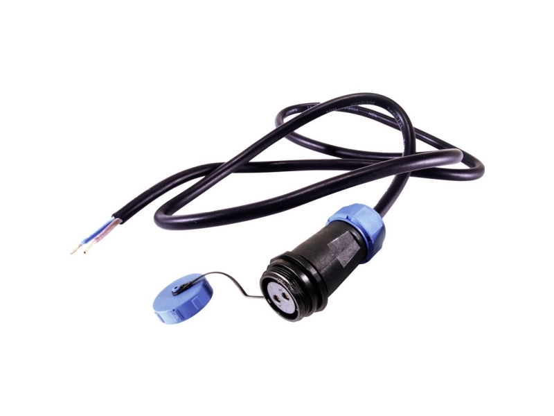 Deko Light 940038 Rundstik Konfektioneret Kobling, Lige Samlet Poltal: 2 1 Stk