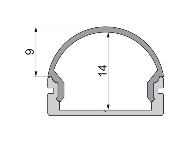 Deko Light 979592 Endkappe R-Au-01-15 Set 2 Stk, Schwarz Profil-Endekappe Plastic (L X B X H) 21 X 6 X 16 Mm 1 Stk