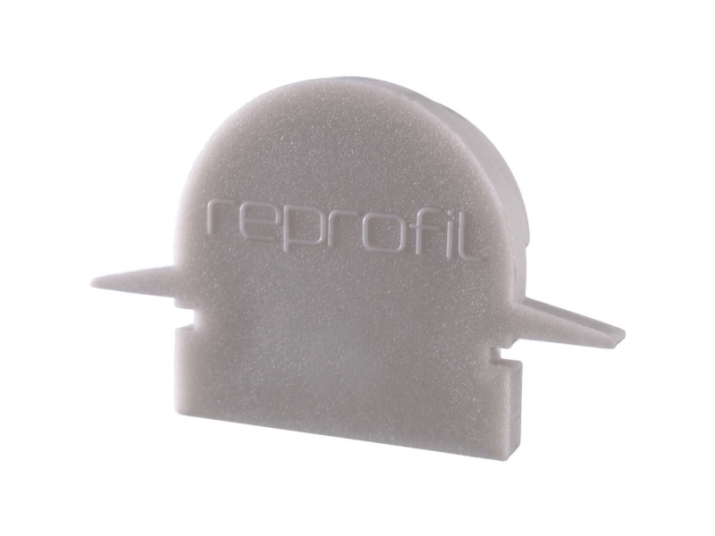 Deko Light 979541 Endkappe R-ET-01-10 Set 2 Stk, Grau Profil-endekappe Plastic (L x B x H) 25 x 6 x 15.5 mm Piece 1 stk