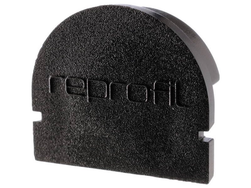 Deko Light 979512 Endkappe R-AU-01-12 Set 2 Stk, Schwarz Profil-endekappe Plastic (L x B x H) 18 x 6 x 14.5 mm 1 stk