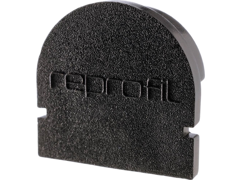 Deko Light 979502 Endkappe R-Au-01-10 Set 2 Stk Schwarz Profil-Endekappe Aus Kunststoff (L X B X H) 16 X 6 X 15,5 Mm 1 Stk