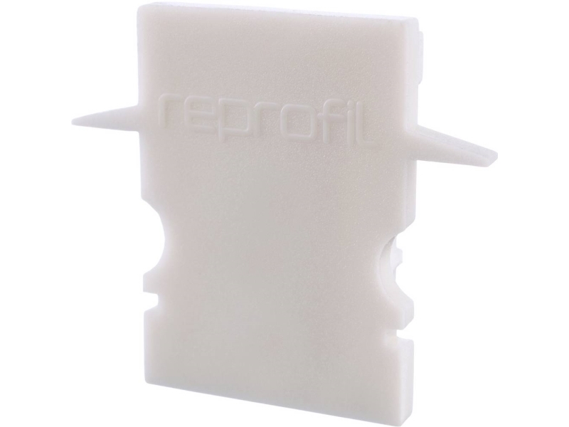 Deko Light 979140 Endkappe H-ET-02-08 Set 2 Stk, Weiß Profil-endekappe Plastic (L x B x H) 23 x 6 x 20 mm 1 stk