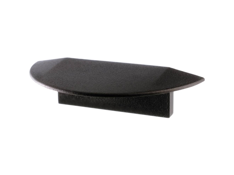 Deko Light 978102 Endkappe P-ET-01-12 Set 2 Stk, Schwarz Profil-endekappe Plastic (L x B x H) 27 x 16 x 7 mm 1 stk