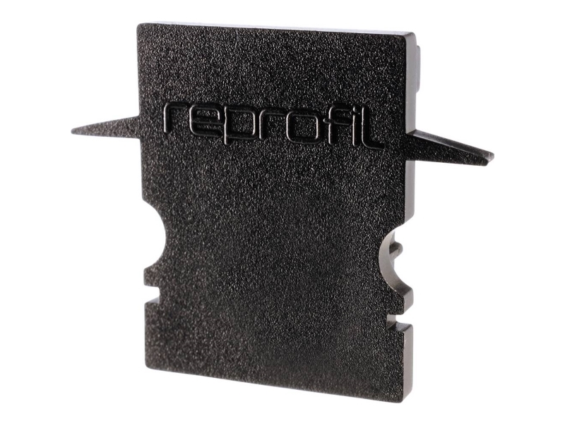 Deko Light 979062 Endkappe H-ET-02-10 Set 2 Stk, Schwarz Profil-endekappe Plastic (L x B x H) 25 x 6 x 20 mm 1 stk