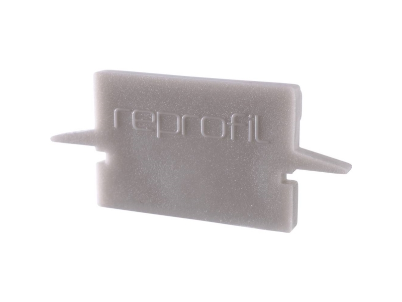 Deko Light 979051 Endkappe H-Et-01-12 Set 2 Stk, Grau Plastic (L X B X H) 27 X 6 X 12 Mm 1 Stk