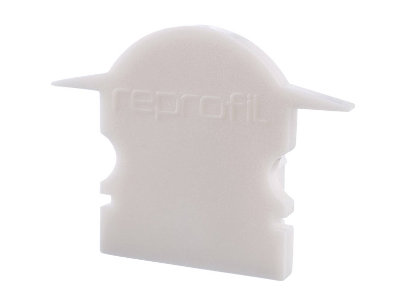 Deko Light 980060 Endkappe L-ET-02-10 Set 2 Stk, Weiß Profil-endekappe Plastic (L x B x H) 25 x 6 x 19 mm 1 stk