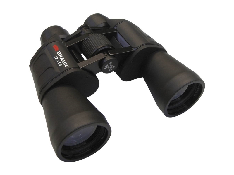 Braun Phototechnik Fernglas 20125 12 X 50 Mm Porroprisma Schwarz 20125