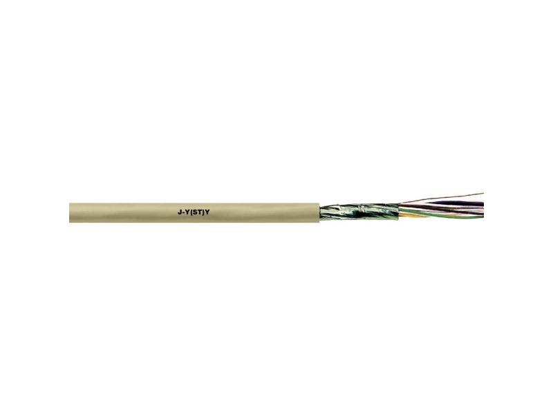 LAPP 1591312/100 Telefonkabel J-Y(ST)Y 24 x 2 x 0,6 mm Grå 100 m