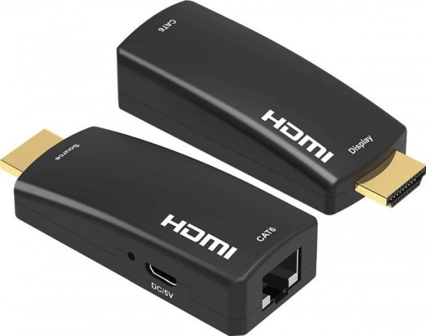 Premiumcord Premiumcord Hdmi Full Hd 1080P Extender Na 50M Přes Jeden Kabel Cat5e/6