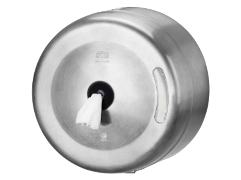 Annostelija, Tork T8, 28,3x17,8x27,8cm, harmaa, ruostumaton teräs