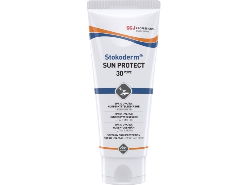 Aurinkovoide Stokoderm Sun Protect 100ml hajusteeton SPF30 - (100 ml per kpl x 12 )