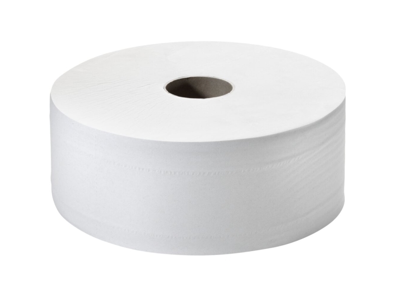 Jumbo-Rolle, Tork T1 Universal, 2-Lagig, Midi, 380M X 9,1Cm, Ø26cm, Weiß