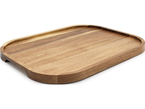 Bredemeijer Bredemeijer Serving Tray Kyoto Acacia 400 x 300 x 25mm 174005 | Bordssättning - Tillbehör för bordet - Bagare | GameStuff