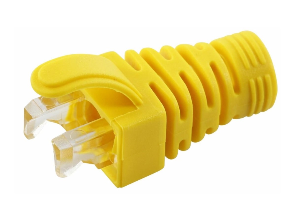 Microconnect - Netværkskabel-Boot - Gul (Pakke Med 100)