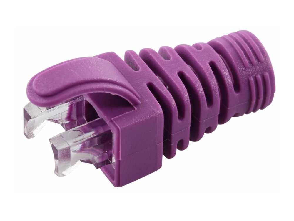Microconnect - Netværkskabel-Boot - Violet (Pakke Med 100)
