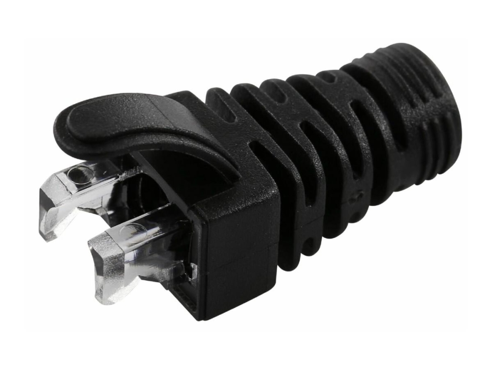 Microconnect - Netværkskabel-Boot - Sort (Pakke Med 100)