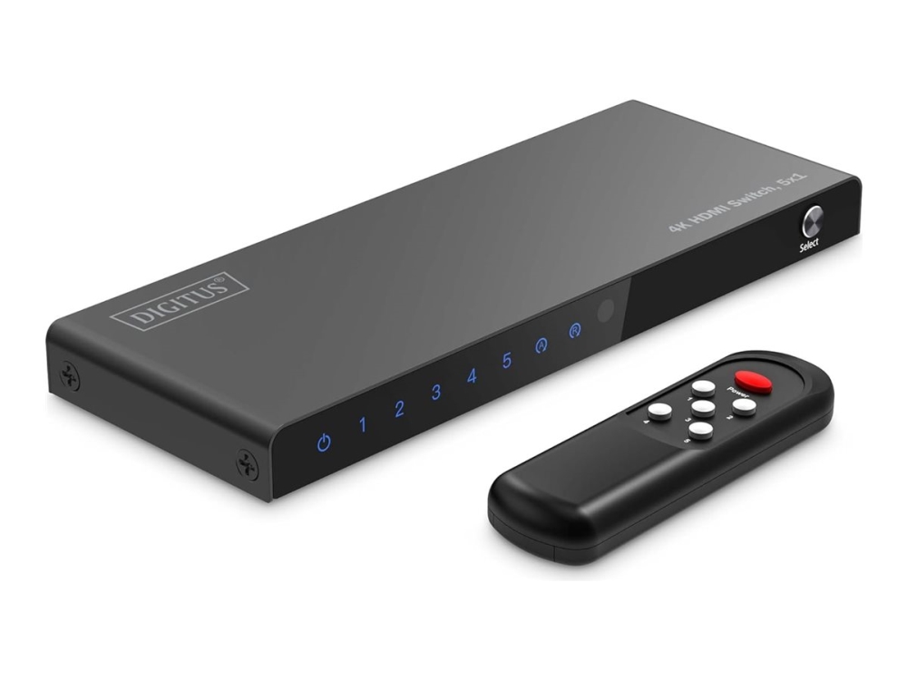 Digitus Ds-55331 - Video-/Audioswitch - 4K - 3 X 1 - Desktop