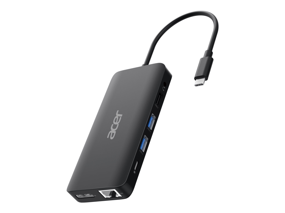 Acer 12 In 1 Type C Dongle Dockningsstation Usb C 2 X Hdmi Dp 1gbe