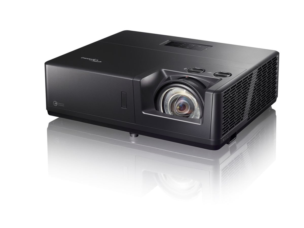 Optoma Zu507tst - Dlp-Projektor - Laser - 3D - 5000 Lumen - Wuxga (1920 X 1200) - 16:10 - Kort Kast Fikseret Objektiv - Lan - Sort