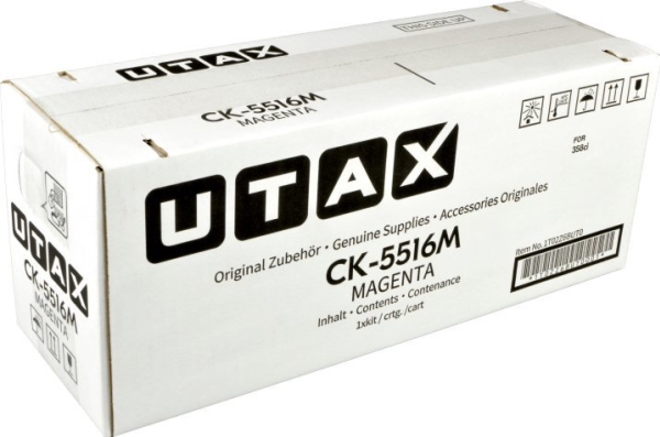 Utax Utax Tinten-Tonerpatrone 1T02z6but0 / Ck-5516M Magenta