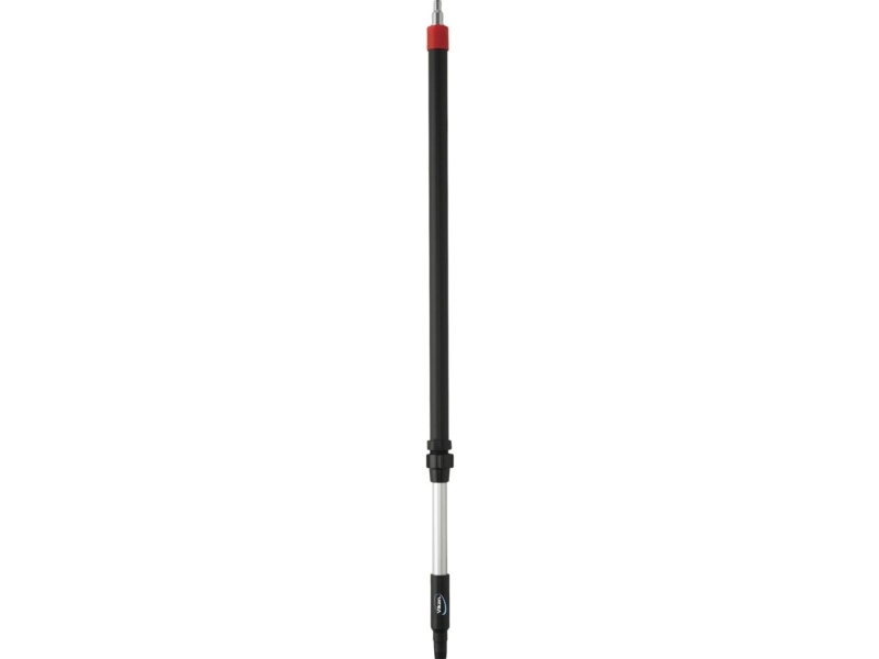Handgriff Mit Wasserdurchlauf, Vikan, 108Cm, Ø32mm, Schwarz, Aluminium/Pp, 108-160 Cm