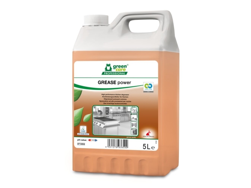 Ovn- Og Grillrengøring, Green Care Professional Grease Power, 5 L, Med Farve
