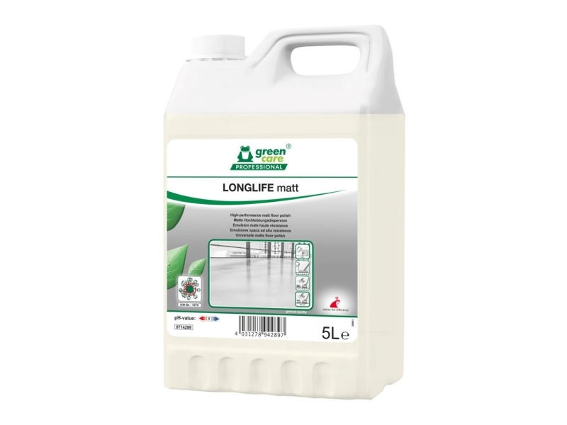 Gulvpolish, Green Care Professional Longlife Matt, 5 L, Mat - (2 Stk.)