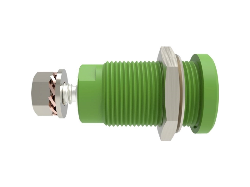 Schützinger DI SEB 9424 Ni / GN Säkerhetsinbyggnadsmuff rak Grön 1 st | EL Artiklar - Verktyg för EL - Laboratoriemätningsutrustning | GameStuff