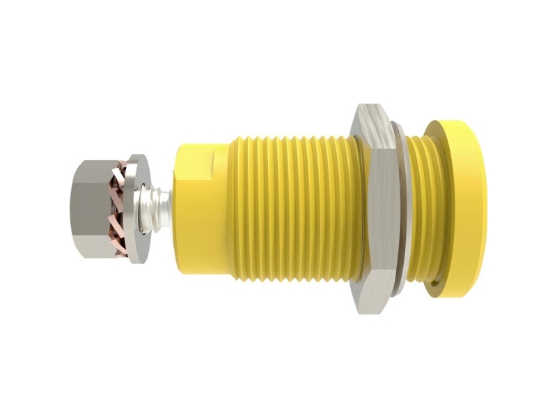 Schützinger DI SEB 9424 Ni / GE Säkerhetsinbyggnadsmuff rak Gul 1 del | EL Artiklar - Verktyg för EL - Laboratoriemätningsutrustning | GameStuff