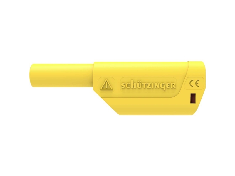Schützinger Di Sfk 8500 L Ni / As / Ge Sicherheits-Federleiste Gerade Stiftdurchmesser: 4 Mm Gelb 1 St