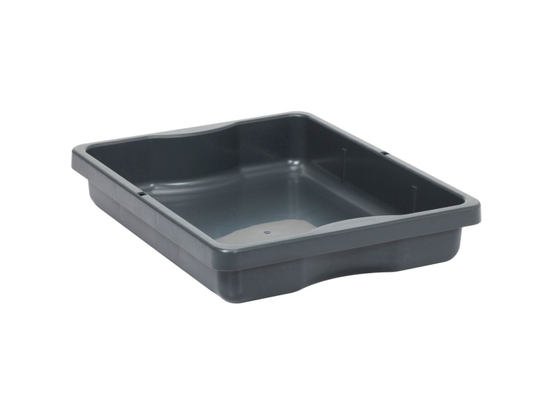 Plastbakke, Diversey Taski, 55X44,5X10cm, Grå, Plast, Helbakke