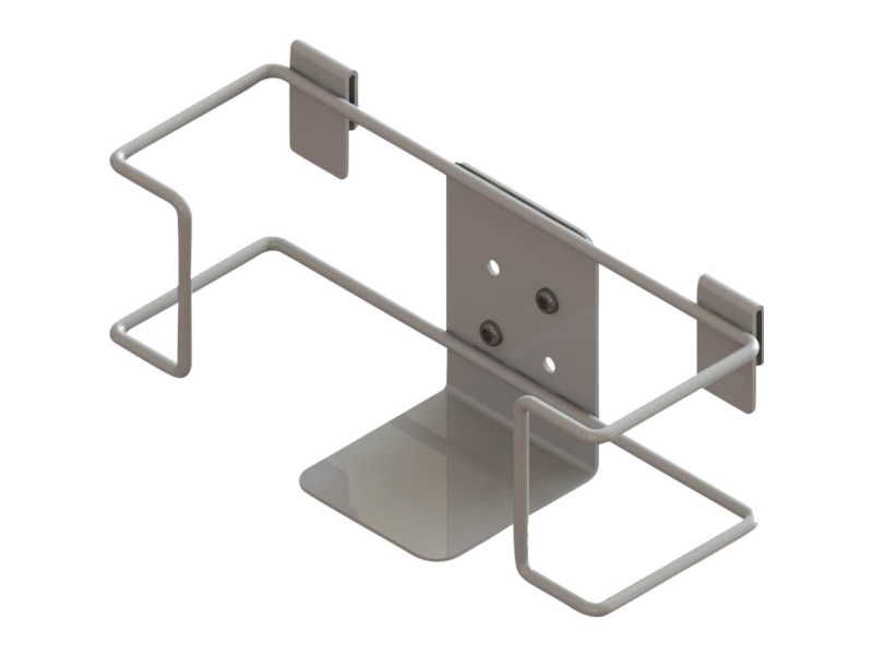 Handskeholder, Diversey Taski, 27,5X12,5X10,5Cm, Grå, Stål