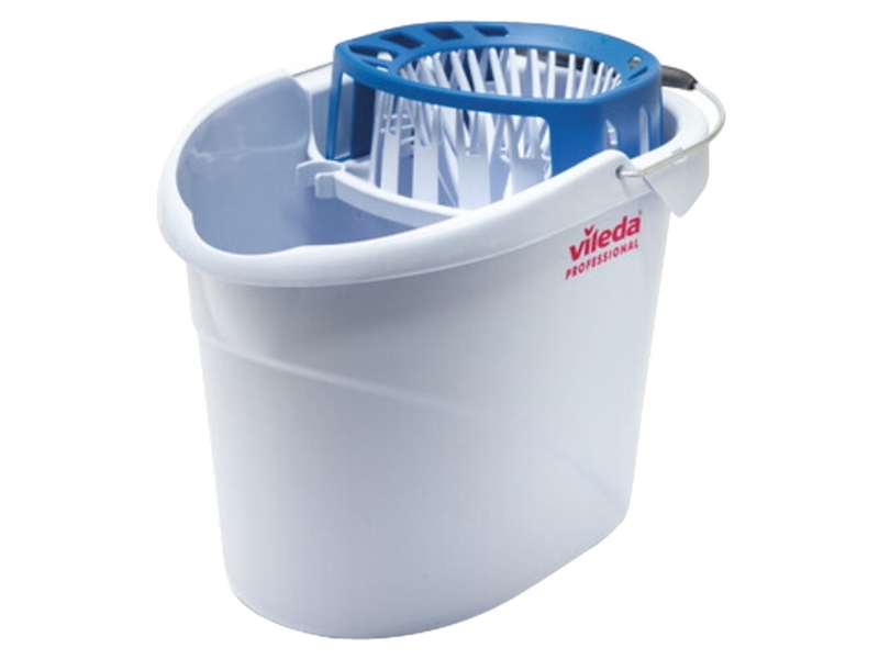 Möbeleimer, Vileda Supermop, 41X60x50cm, 10 Ltr. Grau, Rpp/Pp, Mit Henkel Und Wringer