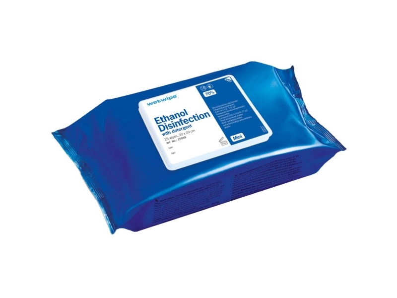 Overfladedesinfektion, Wet Wipe, Mini, 30x20cm