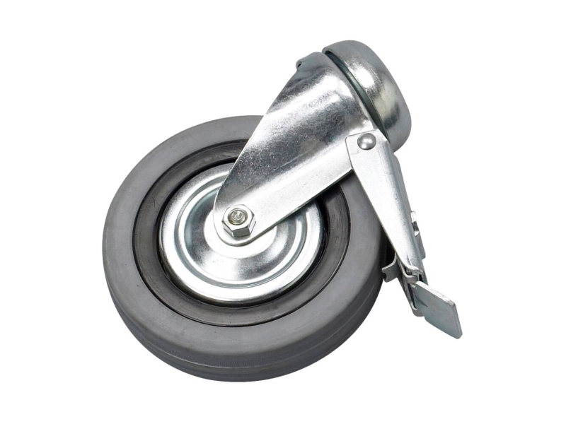 Hjul, Diversey Taski, Ø125mm, Grå, Gummi/Stål