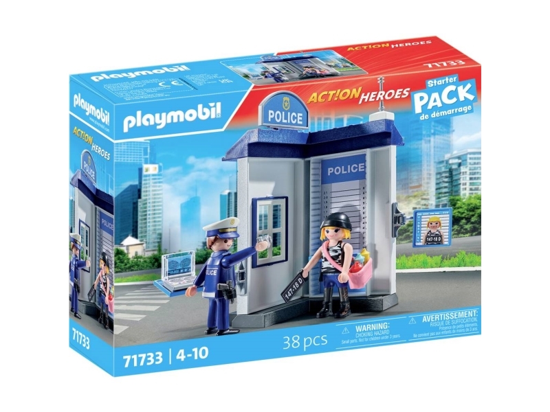 Action Heroes Set 71733 Polisens Förhörsrum