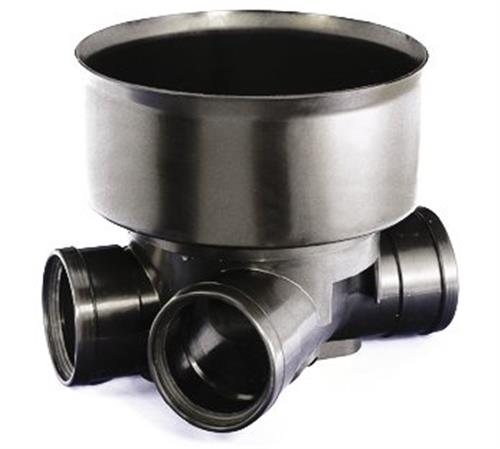 Wavin 160 x 425 mm TP3-brønd, glat, venstre tilløb