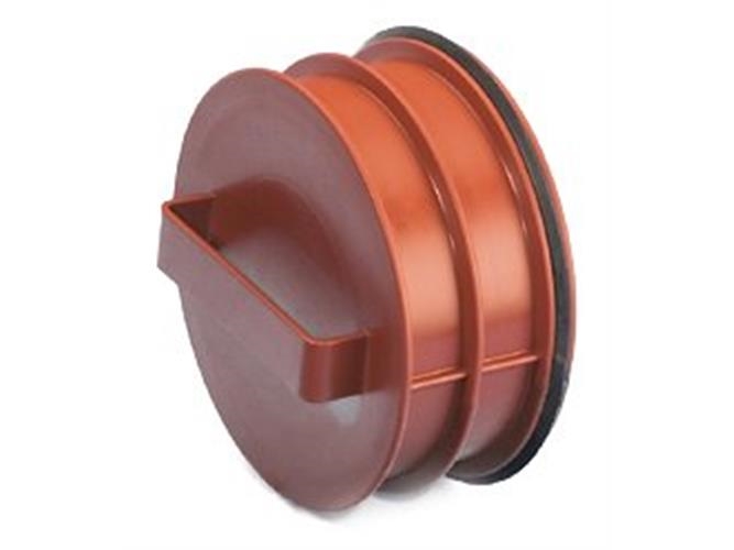 Wavin Rib/Rib2 200 mm PP-prop med gummiring