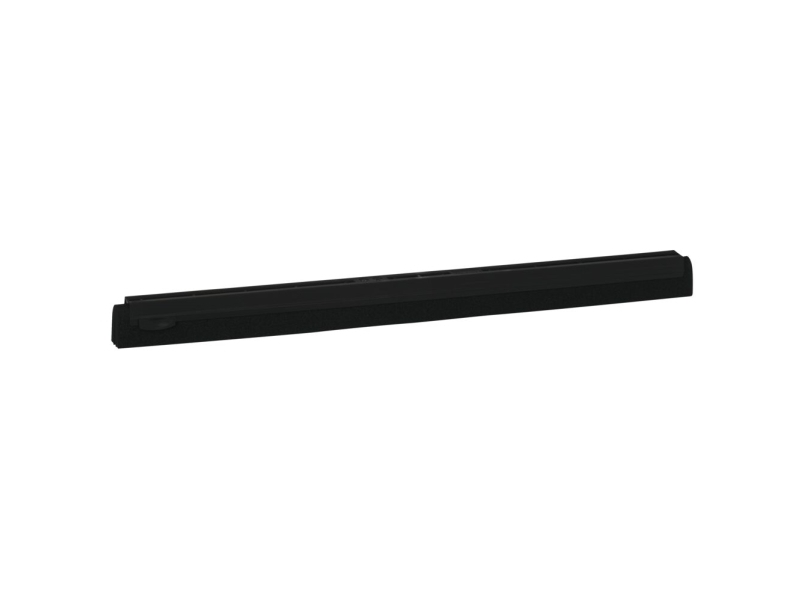 Udskiftningskassette, til gulvskraber, Vikan, 60x3x4,5cm, sort, PP/gummi, 60 cm, med dobbeltblad