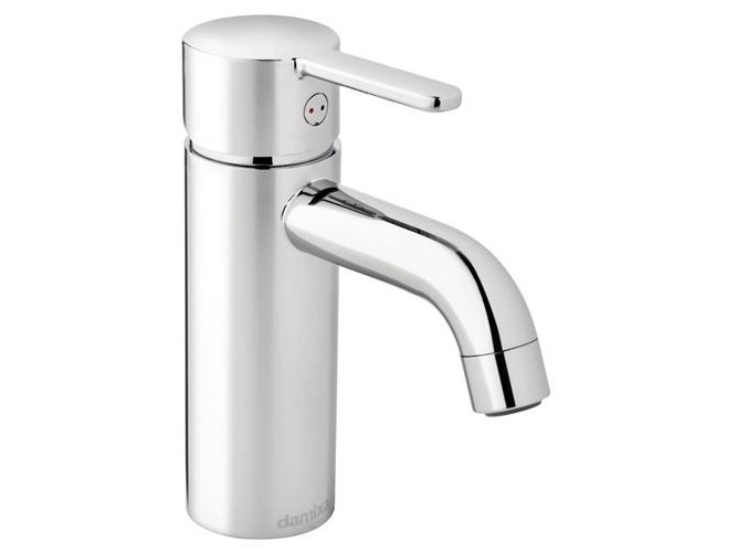 Damixa Silhouet tvättställsblandare med push-fit avfallssats liten krom | VVS Artiklar - Badrum - Tvättställsblandare | GameStuff