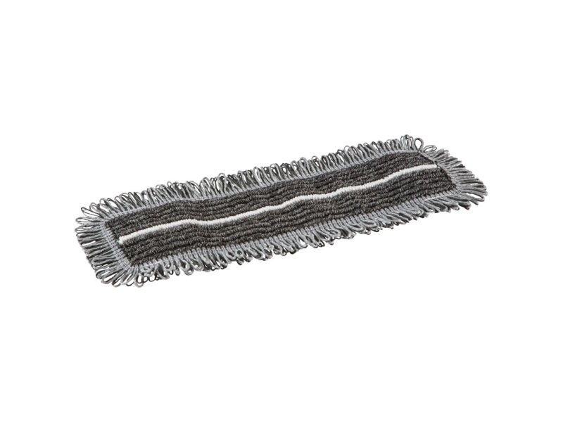 Moppe, Vikan Damp 47 Dark, Mørkegrå, Mikrofiber, 40 Cm