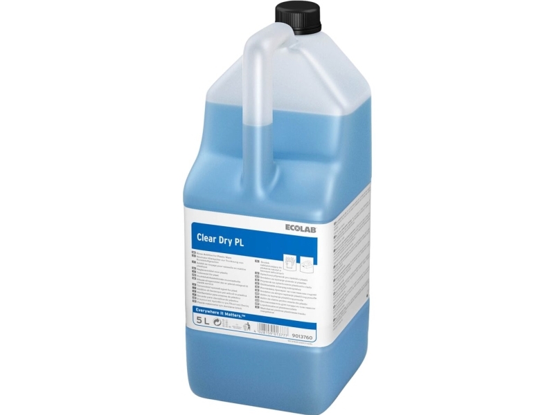 Afspænding, Ecolab Clear Dry Pl, 5 L, Med Farve - (2 Stk.)