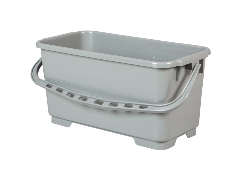 Moppbox, Tina Trolleys, 56X27x25cm, 22 L, Grau, Kunststoff