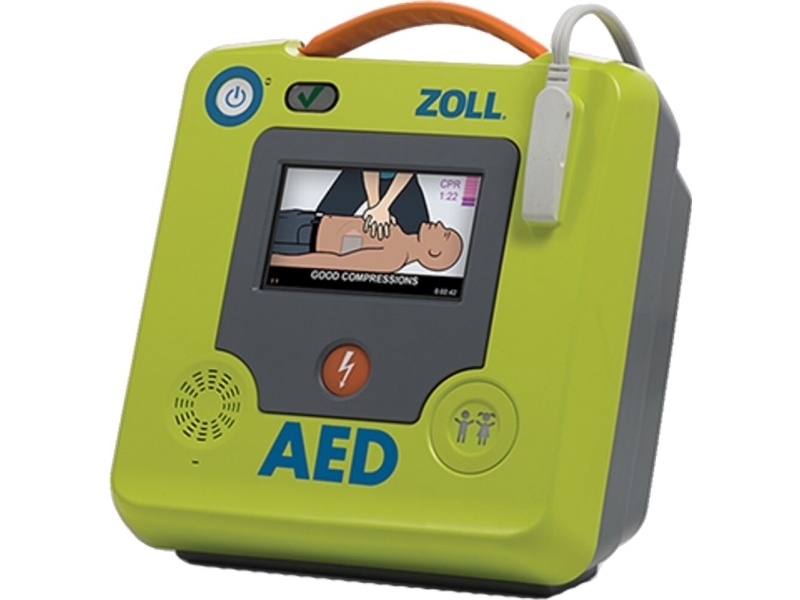 Defibrillaattori, Zoll AED 3, 12.7x23.6x24.7cm