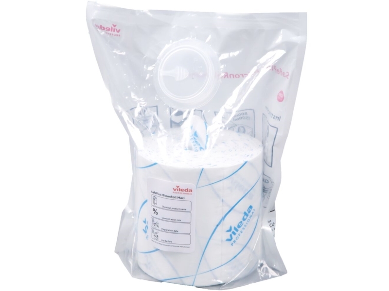 Rengöringsduk, Vileda SafePlus Maxi, 30x28cm, blå, polyester/viskos, mikrofiber | Rengöring - Avtorkning - Trasor och liknande - Trasor | GameStuff