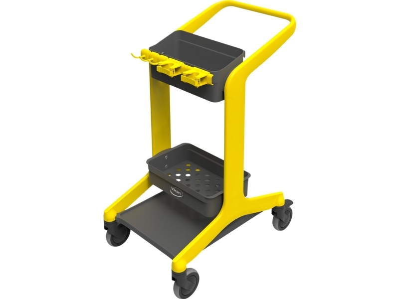 Reinigungswagen, Vikan Hygo, 780Mm, Gelb