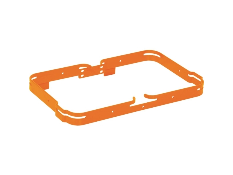 Tilbehørsholder, Diversey Taski, 46X30x6,3Cm, Orange, Metal