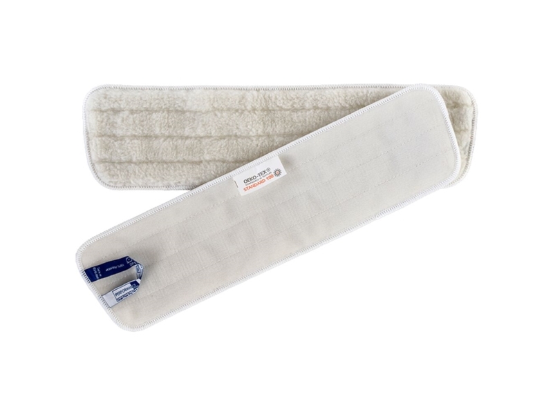 Moppe, Clean Plus, Hvid, Polyester