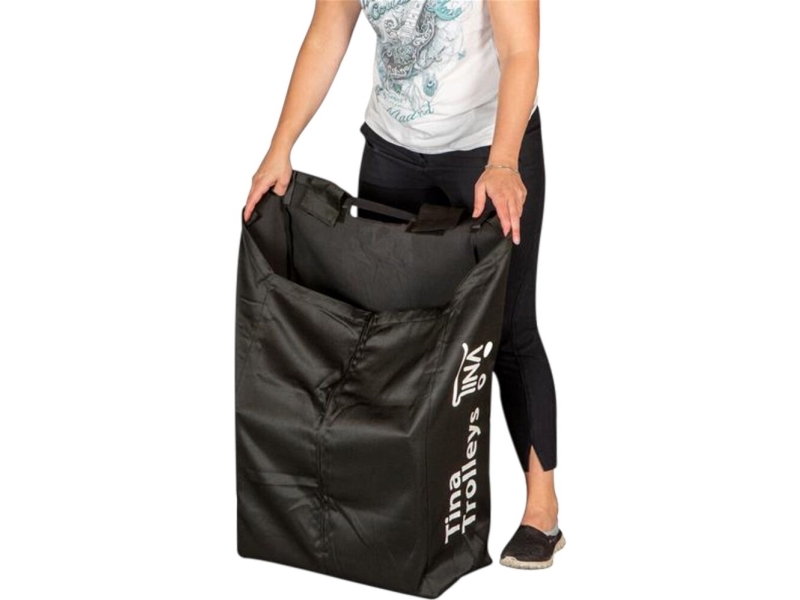 Abdecktasche, Tina Trolleys, 540X300x890mm, Schwarz, Nylon