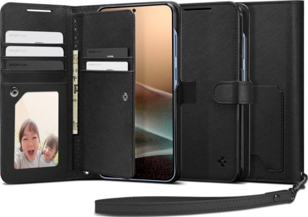 Dklas Spigen Wallet S Do Samsung Galaxy S25 Juoda
